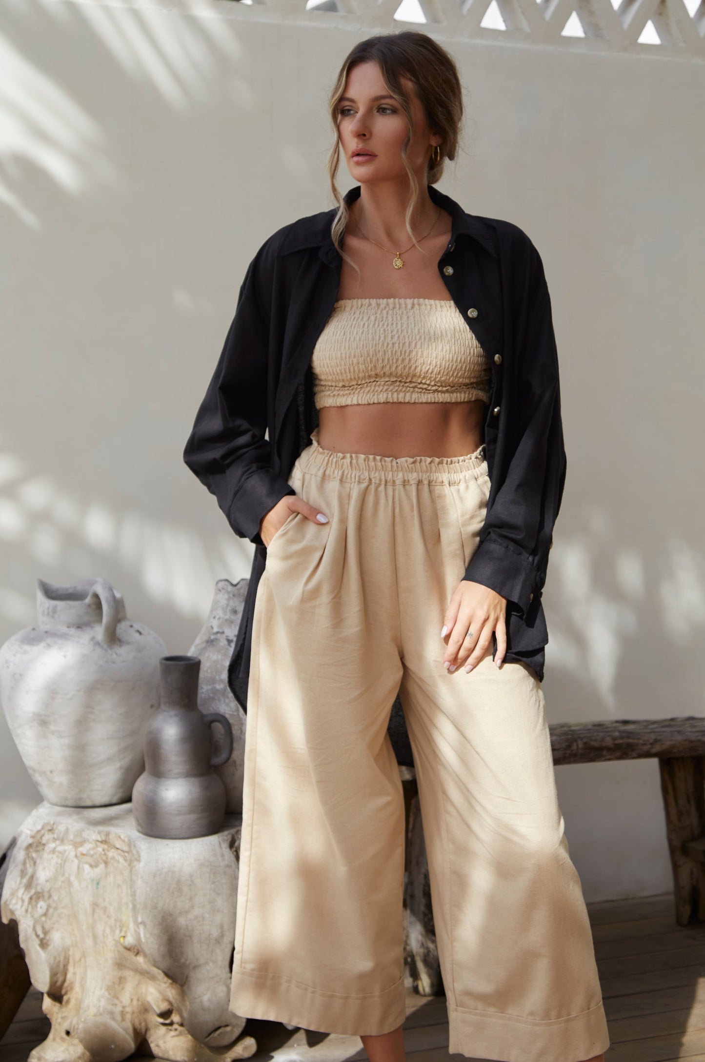 Rory Oversized Linen Shirt
