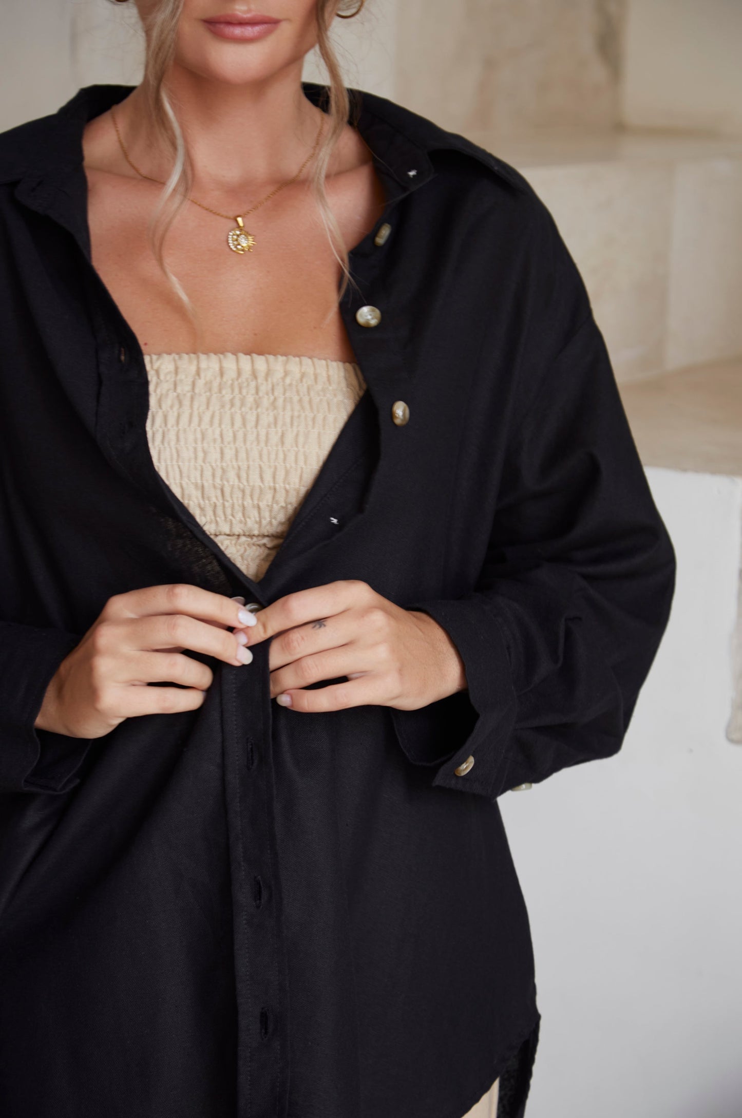Rory Oversized Linen Shirt