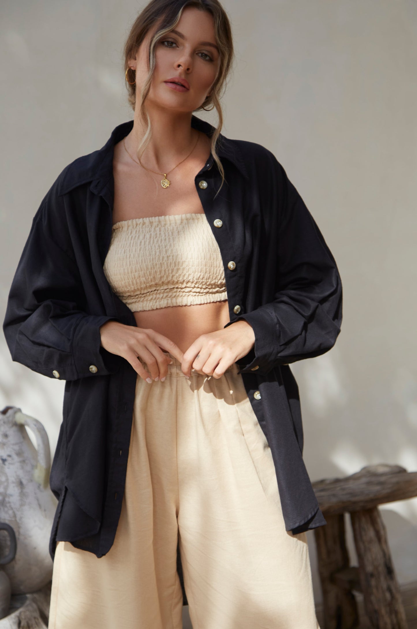 Rory Oversized Linen Shirt