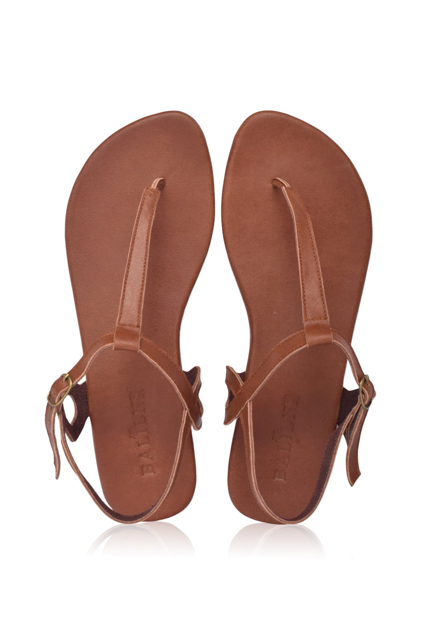 Rosie T-strap Leather Sandals