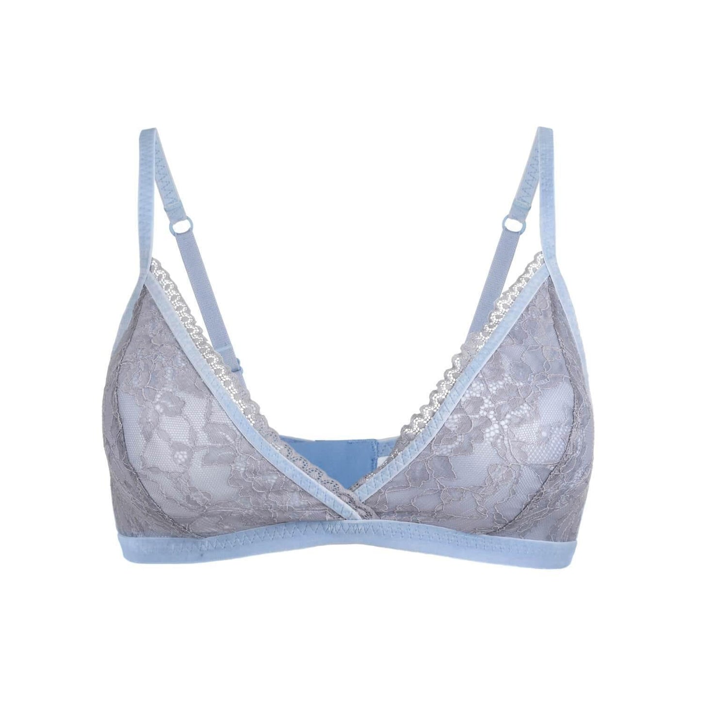 Serenity Silk & Organic Cotton Lace Bralette
