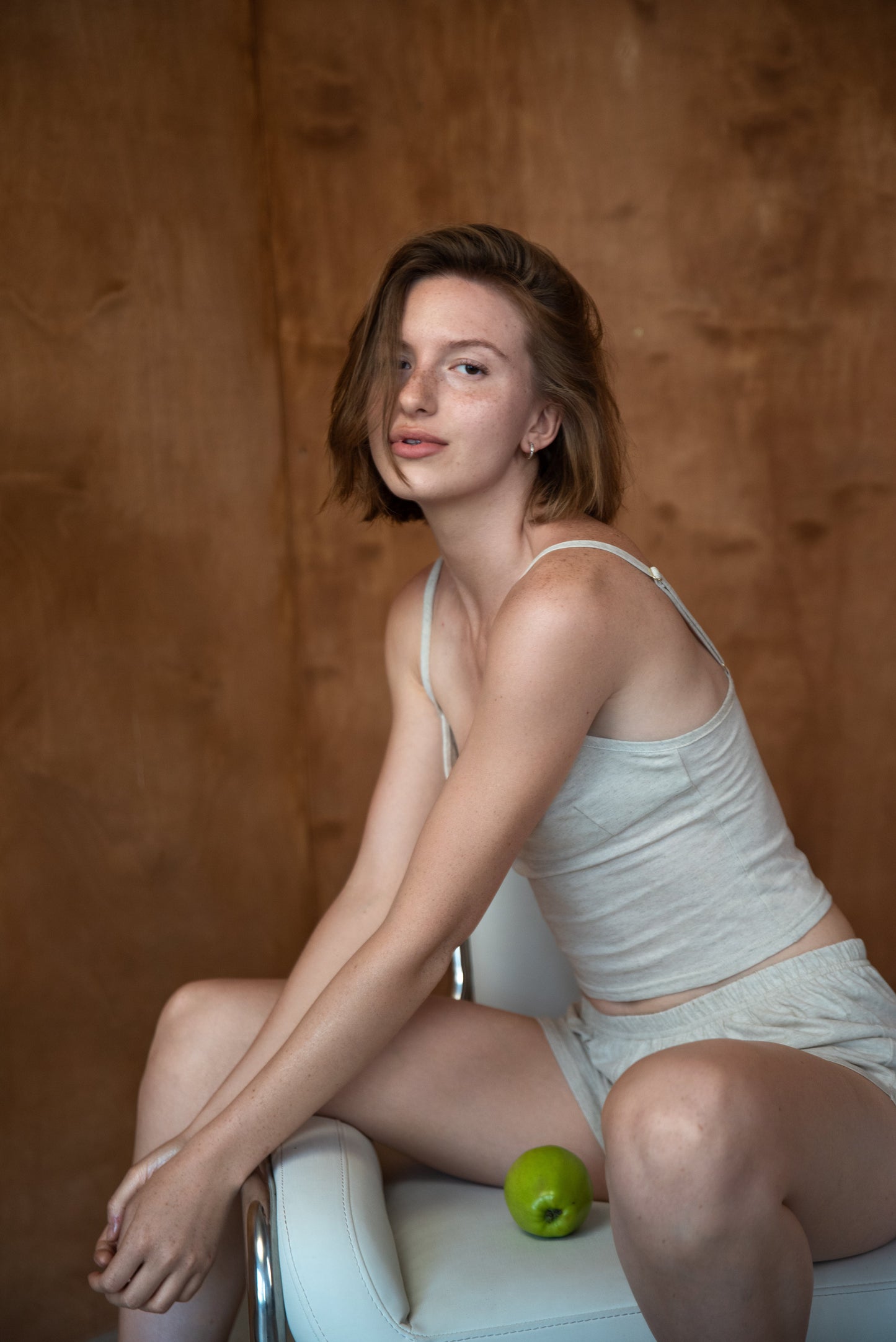 Cora Organic Cotton-Linen Cami