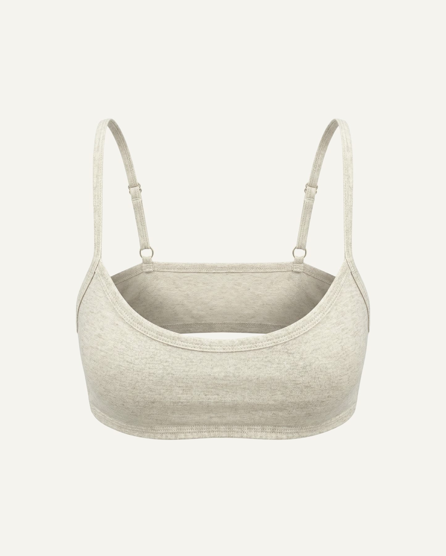 Faye Organic Cotton-Linen Bralette